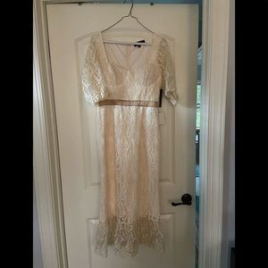 Lulu’s white lace dress, new with tags